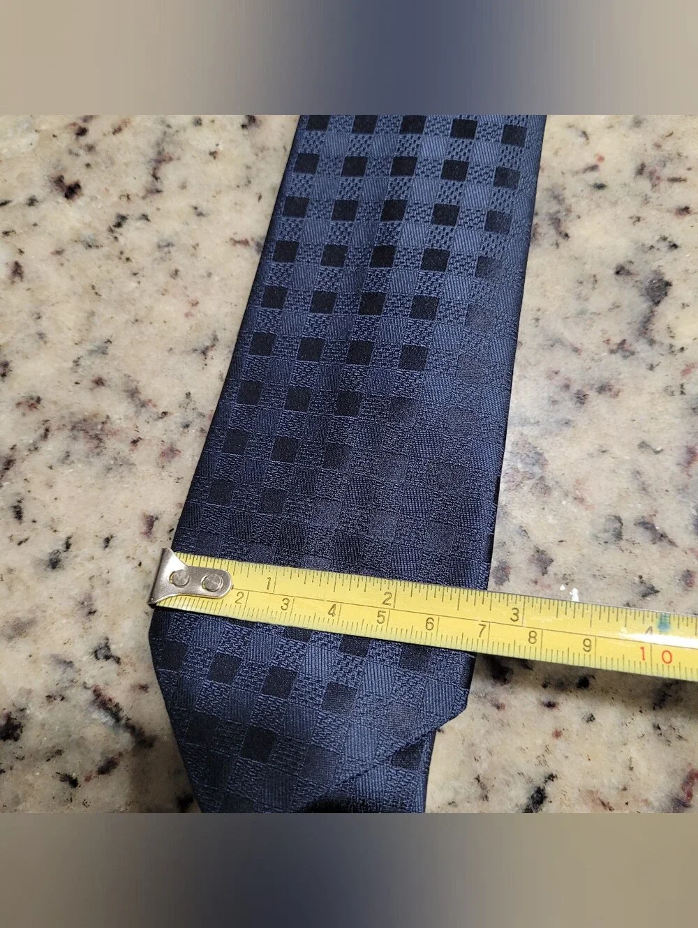 Louis Vuitton Blue Silk Tie